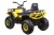 Электромобиль Квадроцикл Qwatro XMX607 4х4 (желтый)