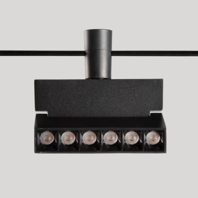 Трек-светильник Флекси 6W LED 4000К 48 V черный 13*11,7*2,3см (852012201)
