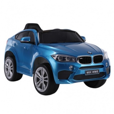 Детский электромобиль X6M (JJ2199) синий глянец