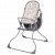 Стульчик для кормления Polini kids 152 Единорог Hello baby, серый