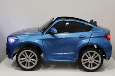Детский электромобиль X6M (JJ2168) синий глянец