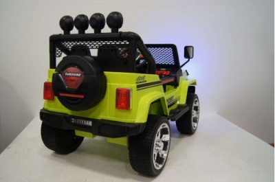 Детский электромобиль T008TT 4WD зеленый