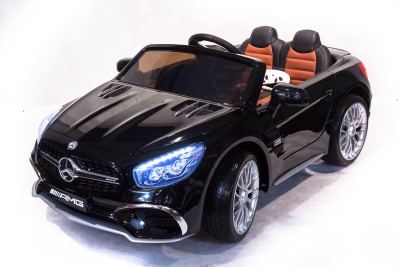 Электромобиль Mercedes-Benz SL65 (чёрный краска)