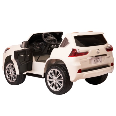 Электромобиль Lexus LX570 4x4 (белый)