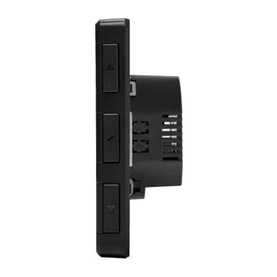 Универсальный терморегулятор, черный, с модулем Zigbee, 230 В ENGO (EONE-230B)